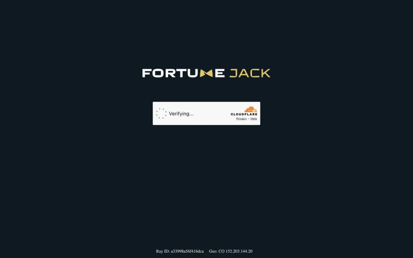 FortuneJack brugerflade og casinospil